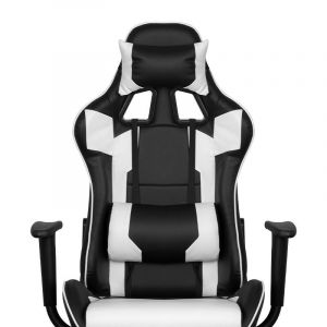 Herní židle Premium 916 - bíločerná
