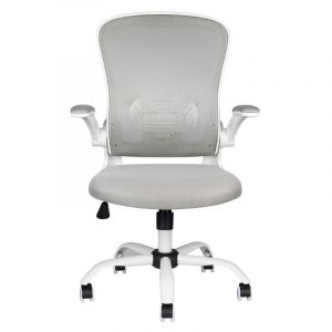 Kancelářská židle COMFORT 73 - šedo-bílá