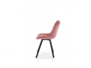 Jídelní židle ORLEN VELUR - růžová