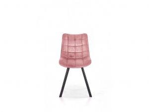 Jídelní židle ORLEN VELUR - růžová